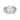 Platinum bracelet with large heart-shaped diamonds on white background