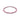 White gold tennis necklace with cushion cut pink gemstones in prong settings