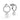 White gold earrings with open circle design, pavé-set diamonds, and dangling round diamond