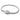 Sterling silver snake chain bracelet with lock clasp engraved 'Once upon a time'.