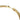 Close-up of a gold link bracelet with box clasp on white background