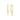 Elegant gold hoop earrings with round diamond dangles on a white background