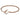 Rose gold chain bracelet with heart-shaped toggle clasp on white background