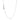 Sterling silver chain necklace with adjustable lobster clasp, elegant minimalist jewelry