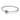 Sterling silver bangle bracelet with star charm and blue gemstone center
