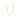 Pandora Era linked hearts chain necklace in gold tone with delicate interlocking heart-shaped links