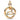 Gold round zodiac constellation pendant with sparkling stones, fashion jewelry accessory