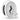 Sterling silver Pandora letter Q charm with black enamel detailing