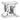 Sterling silver Gemini zodiac charm with cubic zirconia accents for jewelry bracelet