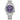 Citizen Eco-Drive men's stainless steel diver watch with purple dial and date display