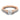 Rose gold engagement ring with cushion cut diamond center and diamond band