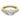 Oval diamond engagement ring with yellow gold band and pavé diamond accents