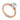 Rose gold engagement ring with round diamond solitaire and pavé diamond band