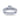 White gold diamond bridal ring set with round center stone and pavé diamond bands