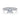 Round solitaire diamond engagement ring with diamond pavé band in white gold