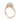 Tacori Dantela 18K Rose Gold Diamond Semi Mount 2663CU8PK