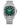 Stainless steel Citizen Series 8 automatic watch with green textured dial and date display