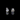 14K White Gold Lab Grown Diamond Martini Earrings R150W14M296