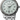 Seiko Presage automatic men's watch with silver stainless steel bracelet and light green dial