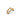 Gold oval link stud earring with a polished finish on a white background