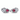 Pandora Halo Hearts Stud Earrings 293633C01