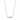 Arrow & Murano Glass Heart Necklace 393669C01