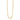 14kt 30" Yellow Gold Shiny 6-Curved Oval Element Looped on Multi Stranded Cable Chain Necklace with Fancy Lobster Clasp AUNCK1528-30