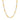 14kt 18" Yellow+White Gold Shiny Rounded Chain Link Necklace with Fancy Lobster Clasp AUYWNCK1523-18