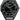 Citizen Eco-Drive watch black finish blackface and light brown hands with gray accents. 