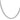 Stainless Steel Men's Round Box Link Necklace- BJS17N