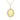 14K Yellow gold oval opal diamond pendant necklace