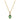 Swarovski Chroma Pear cut Pendant Necklace 5648751