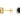 14K Yellow Gold Oval Blue Sapphire with Diamond Halo Stud Earrings