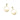 14K Yellow Gold Half Disc Cutout Earrings ER10433