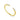 Open yellow gold ring with pavé diamonds on each end, fine jewelry on white background