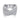 Wide pavé diamond statement ring in white gold with a crisscross design