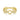 Yellow gold chain link diamond fashion ring with geometric design