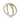 Two-tone gold and diamond fashion ring with beaded and pavé bands, modern jewelry design
