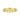 Polished gold beaded fashion ring with smooth rounded design on white background