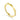 Yellow gold ring with engraved crisscross pattern, modern fine jewelry