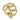 Yellow gold sculpted ring with intricate interlocking loops and textured beaded details