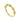 Yellow gold beaded ring with round diamond accents on a white background