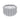 Wide band white gold ring with five rows of round diamonds in pavé setting, luxury jewelry