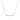 Gabriel & Co. - NK4273W45JJ - 18 inch 14K White Gold Diamond Pav‚ Curved Bar Necklace