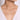 Woman wearing delicate diamond cross pendant necklace on silver chain