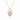 Le Vian® Necklace featuring 1 cts. Neopolitan Opal™, 1/10 cts. Vanilla Diamonds®  set in 14K Strawberry Gold®