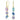 Swarovski Gema Asymmetrical Mixed Cuts Drop Earrings 5747917