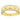 14k yellow gold band with diamond inlay