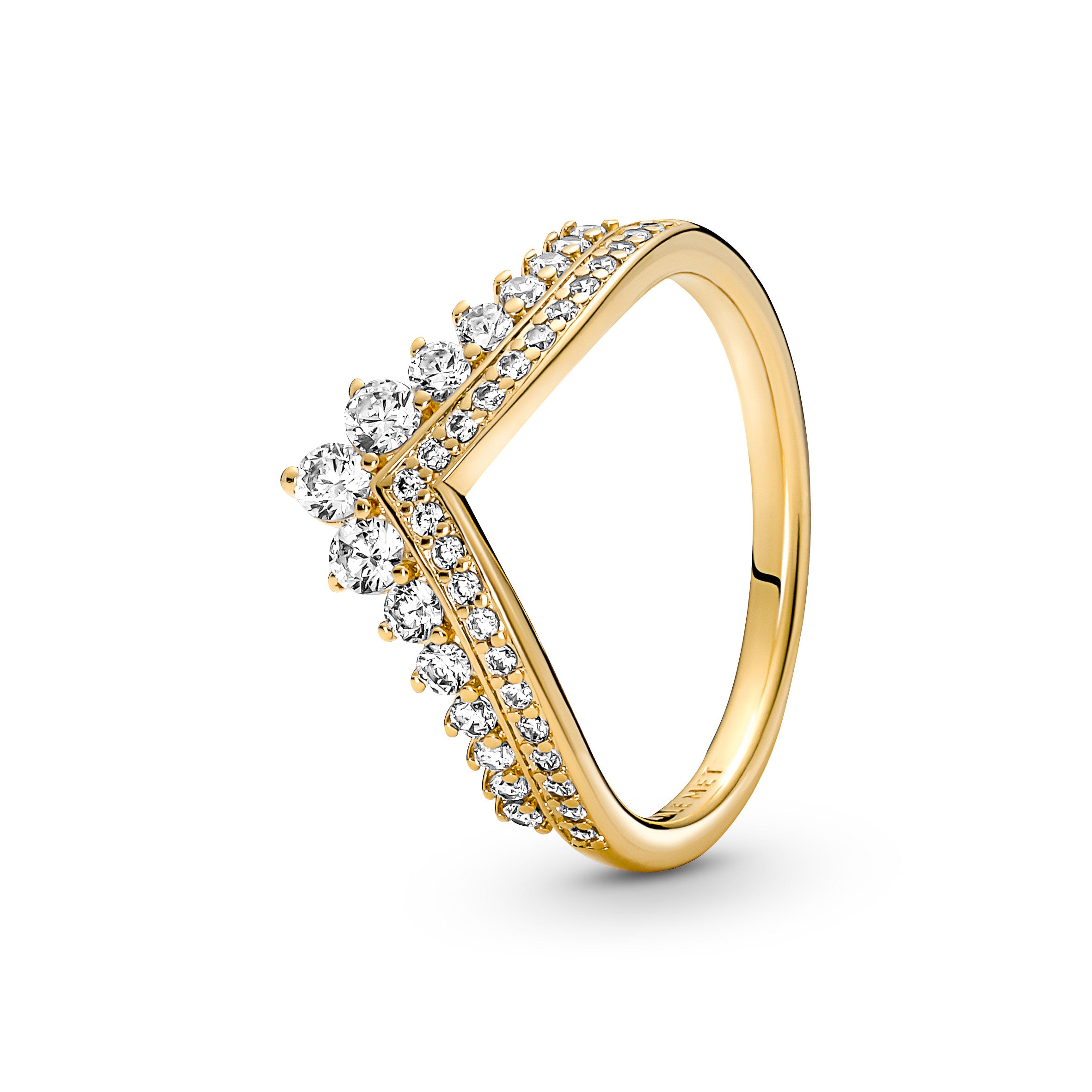 Pandora ティアラデザインリング Disney Princess Tiana Tiara Ring
