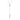 Pandora Pandora Timeless Pavé Prism Drop Necklace 393013C01